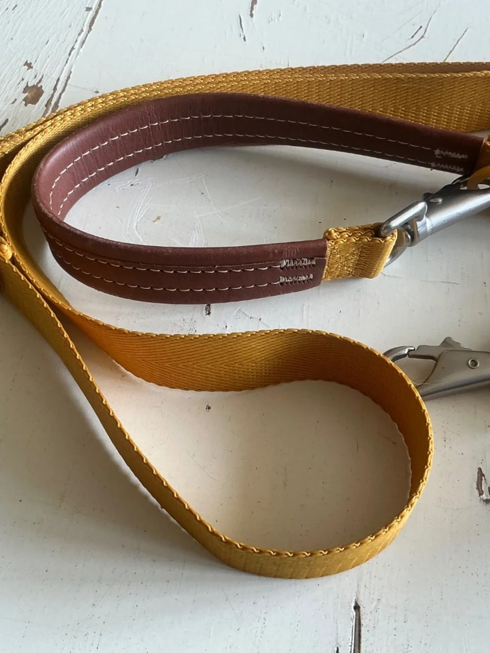 SPUTNIK Mustard Yellow harness & matching leash Medium 17-39lbs